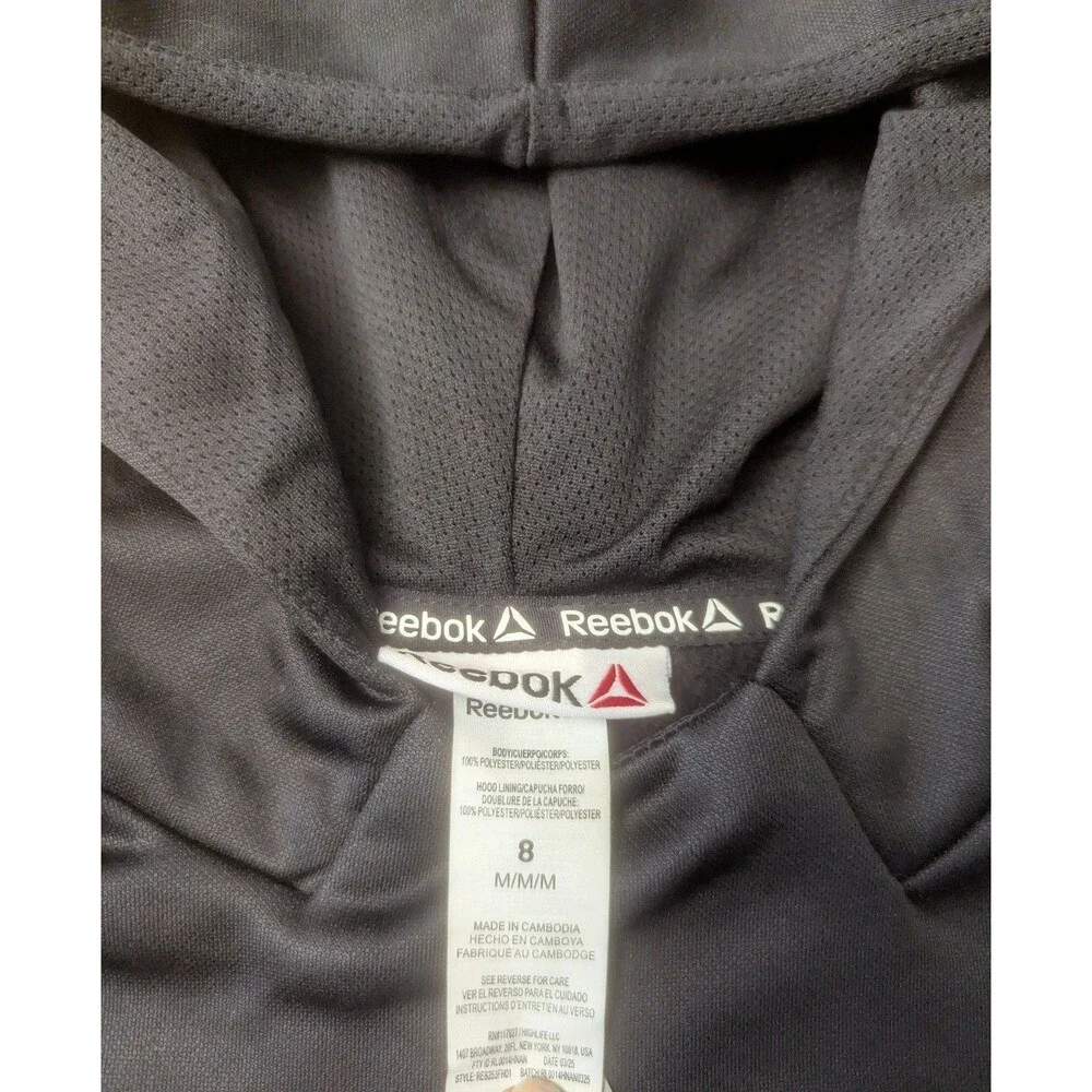 Reebok Boy Athletic Hoodie Pullover Medium